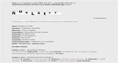 Desktop Screenshot of niusleter.com.ar